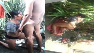 Village Bhabhi Ji Sex Outdoors Doggy Style